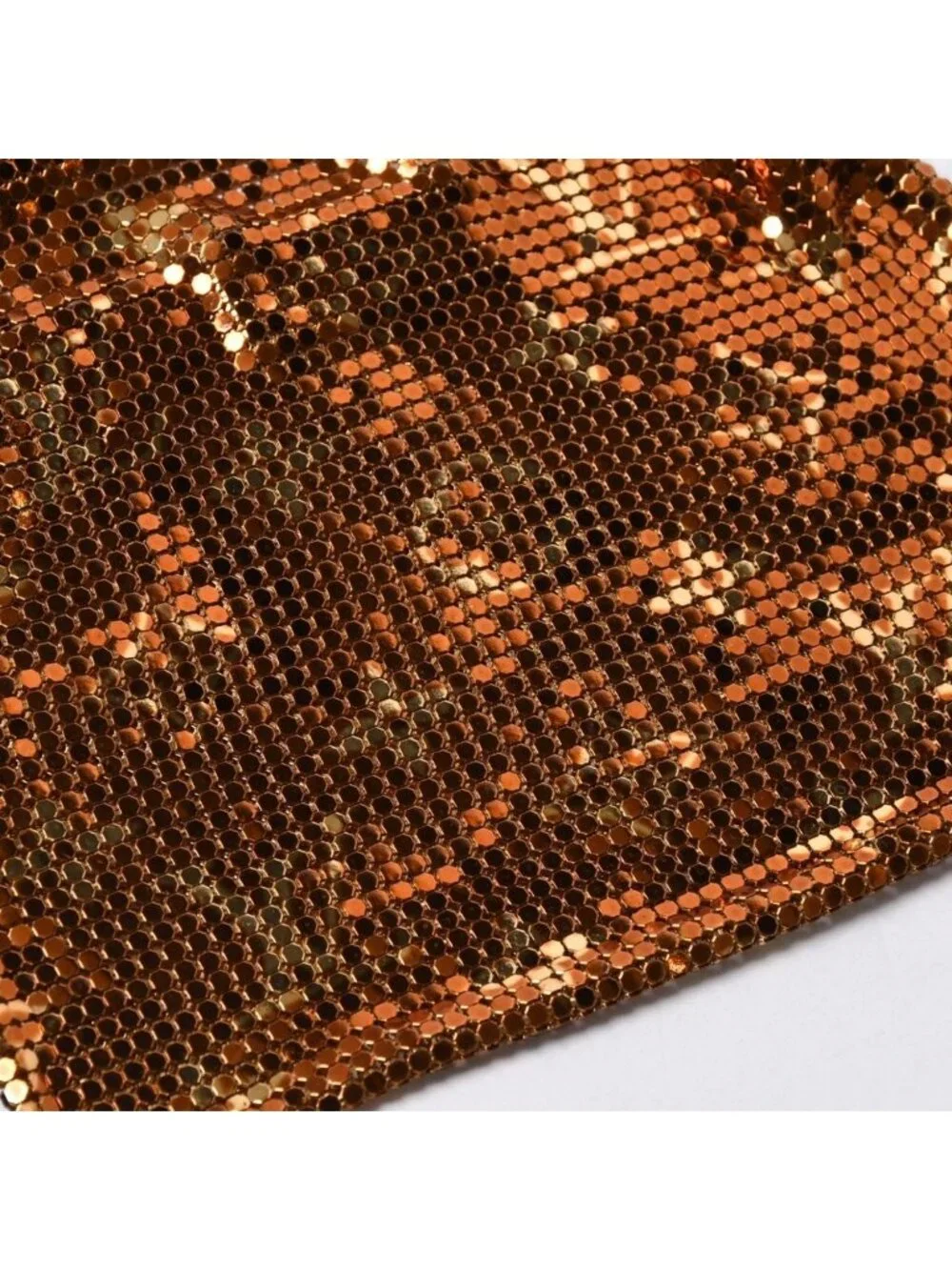 Louis Vuitton Shoulder Bag Monogram Mesh Francis Gold